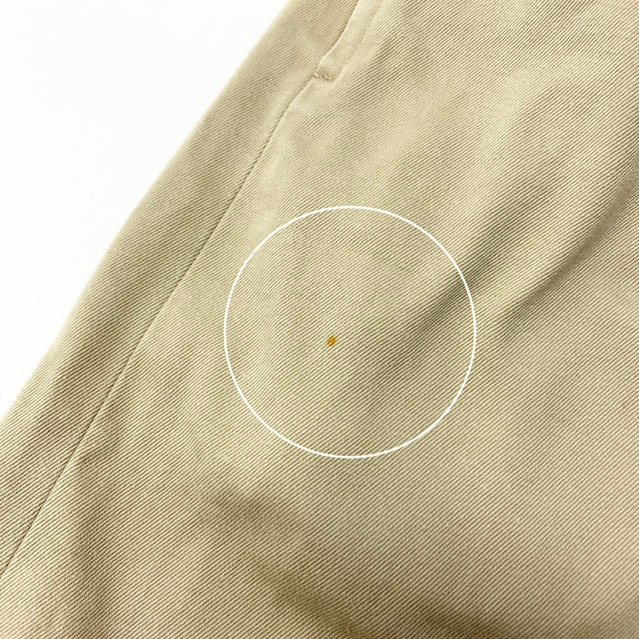 22d11 COMME des GARCONS COMME des GARCONS コムデギャルソンコムデギャルソン コムコム AD2024 ワイドパンツ イージーパンツ ボトムス XSサイズ ベージュ コットン レディースo07to07t