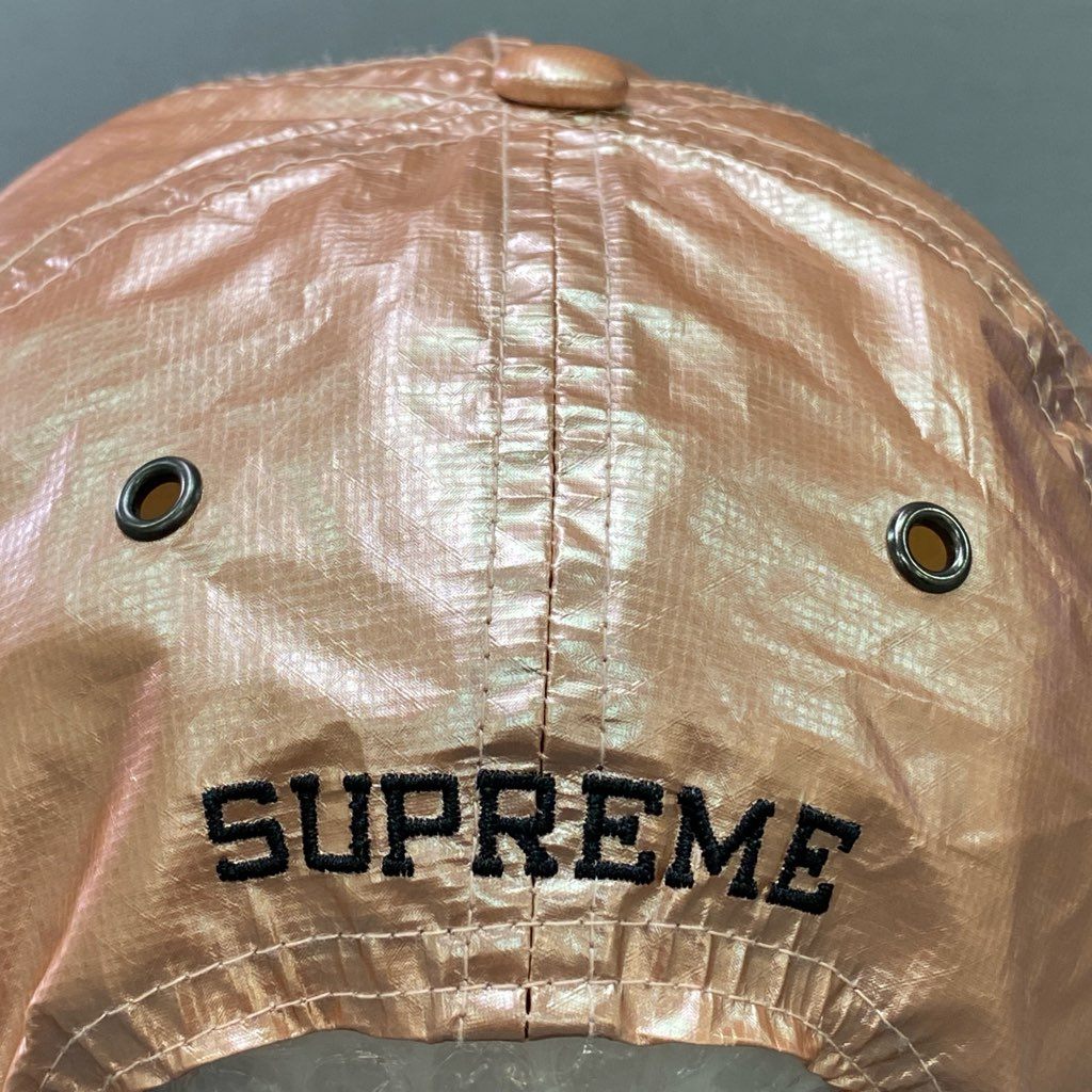 d5 Supreme シュプリーム THE NORTH FACE ザノースフェイス Metalic Cap 6-Panel Cap コラボ ユニセックス Free ピンクゴールド ナイロン100%