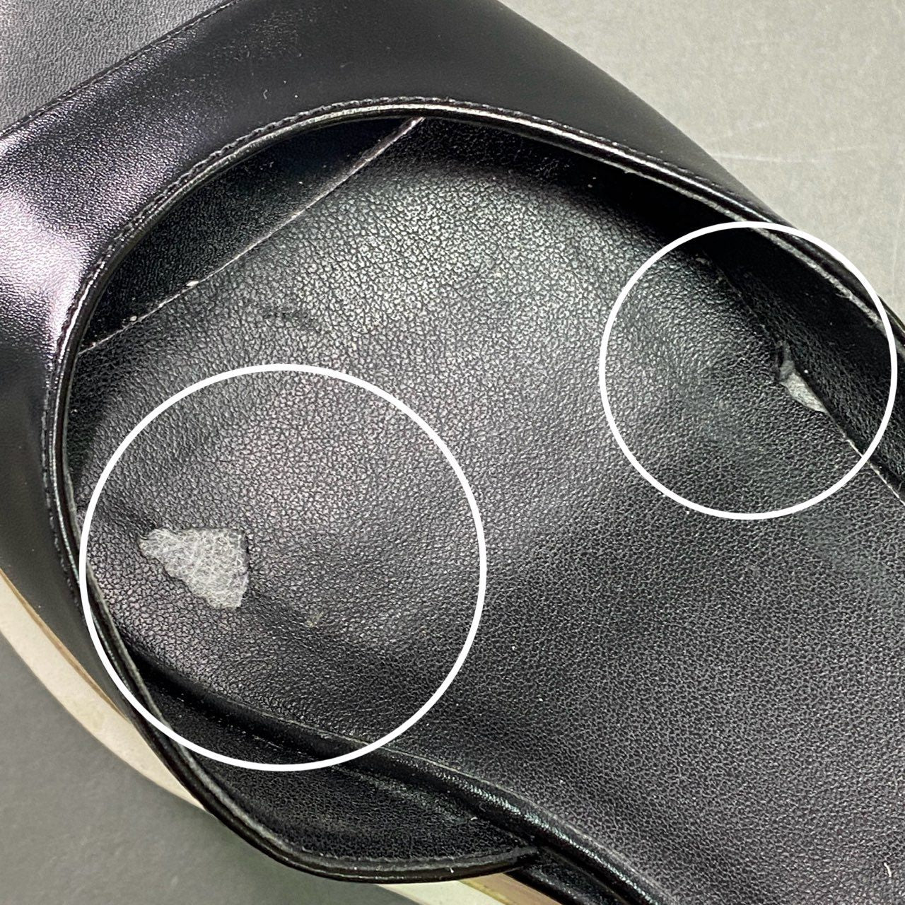 7b14 STELLA McCARTNEY ステラマッカートニー プラットフォームサンダル 40 ブラック レザー ウッド 厚底 シューズ イタリア製