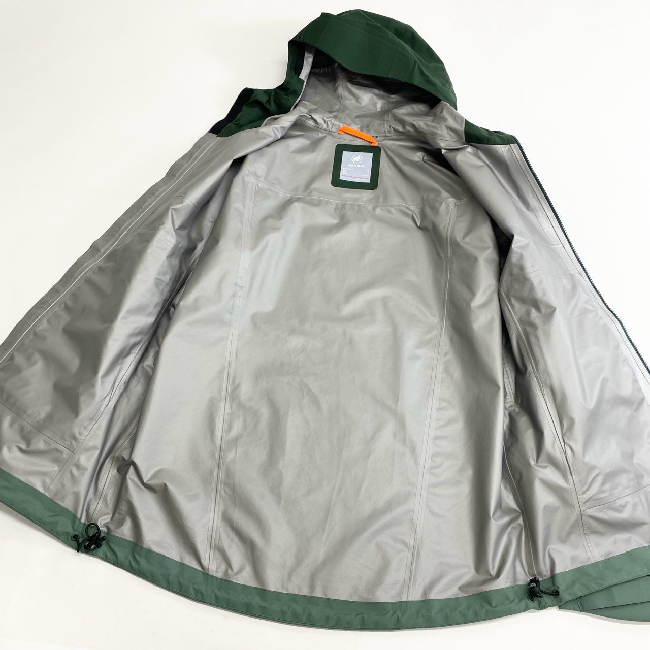 50c23 MAMMUT マムート CONVEY TOUR HS HOODED JACKET ハードシェル L グリーン GORE-TEX 2.5 ゴアテックス アウトドア