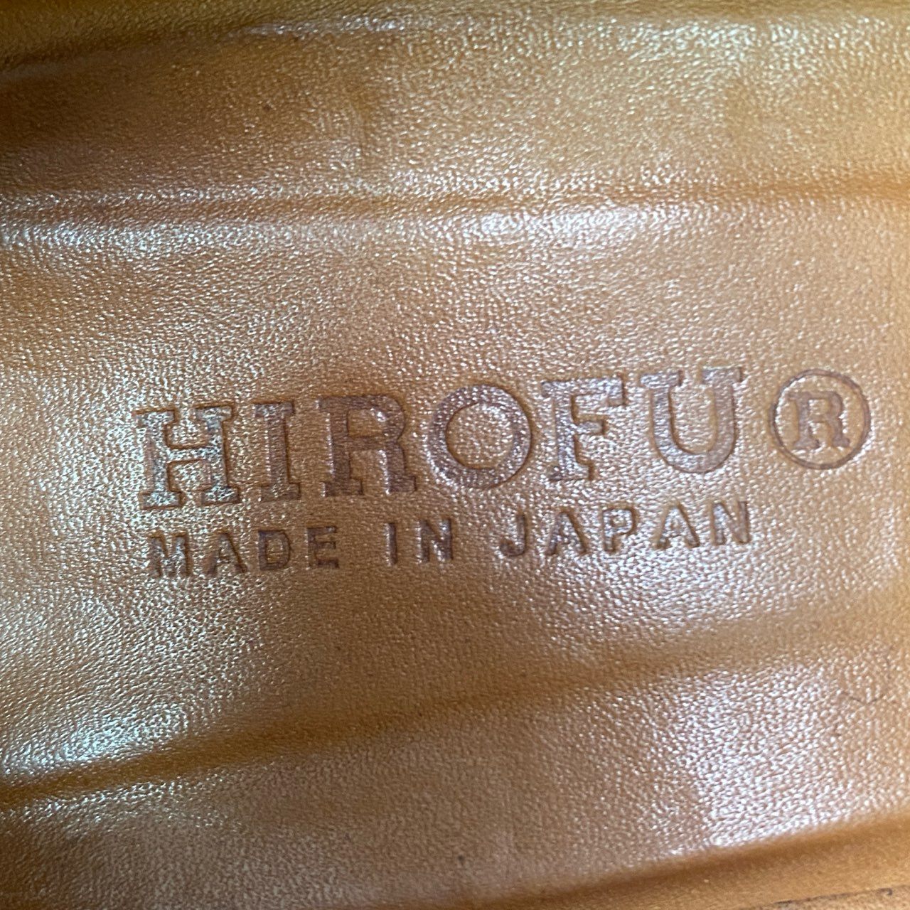 1d15 HIROFU ヒロフ プレーントゥ レザーパンプス 24.5cm ブラック leather シューズ 日本製 シューツリー 箱 付属