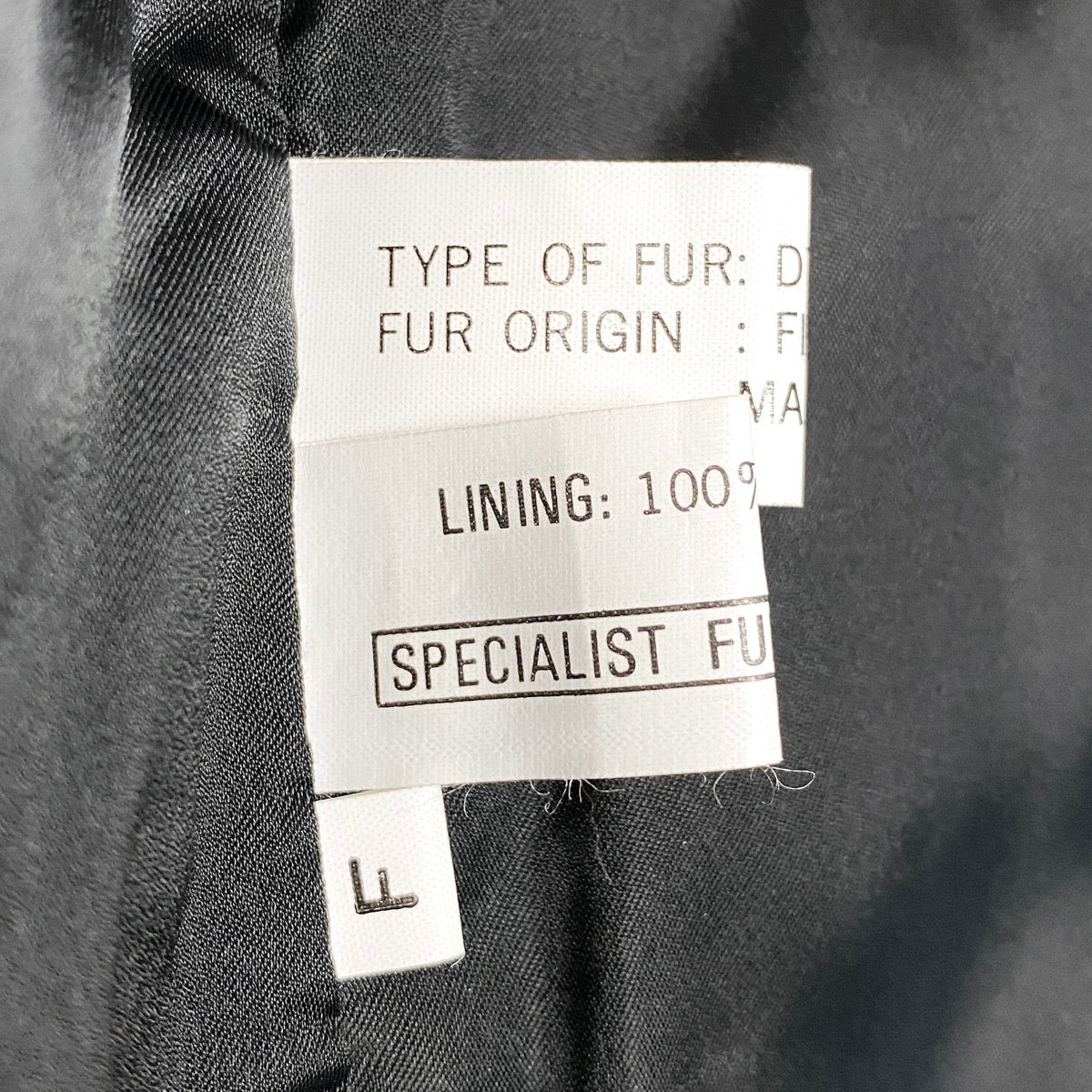 90h8 SAGA FOX サガフォックス 銀サガ 袖段 染め ブルーフォックス ファーコート F グレー 最高級本毛皮 Dyed Fox Fur Coatt18r