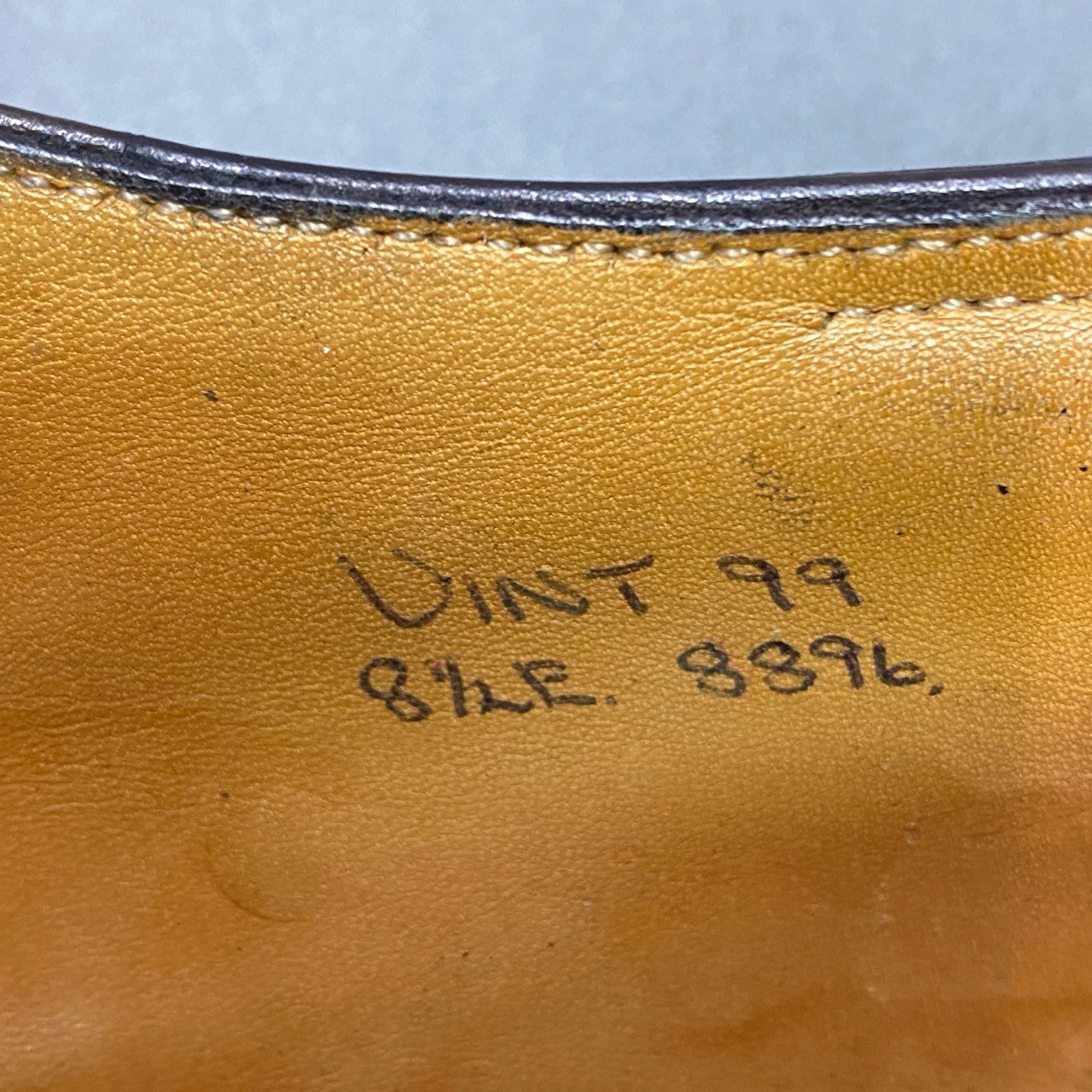 3b14 《希少》 JOHN LOBB ジョンロブ VINT 99 1999イヤーモデル 8 1/2 ブラック カーフレザー ラスト8896 ヴィンテージシリーズ シューツリー付