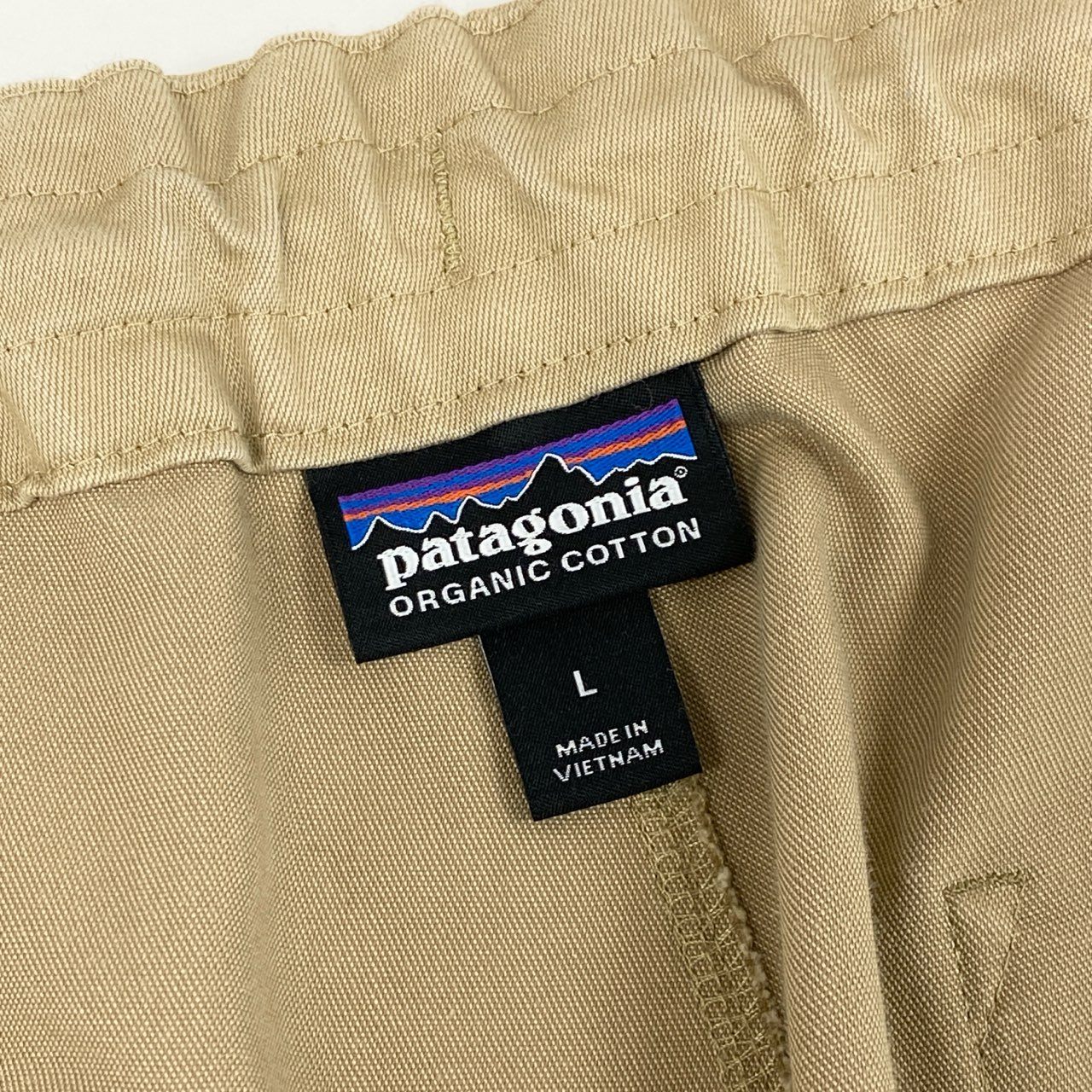 80d4 patagonia パタゴニア ツイルトラベラーパンツ STY56775SP20 L ベージュ イージーパンツ アウトドア オーガニックコットン