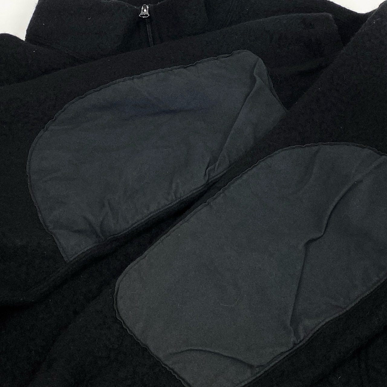 49f2 marka マーカ ZIP UP CARDIGAN WOOL PILE SHEEP ジップアップカーディガン アウター ジャケット 羽織 M21C-17OS01 1 ブラック ウール