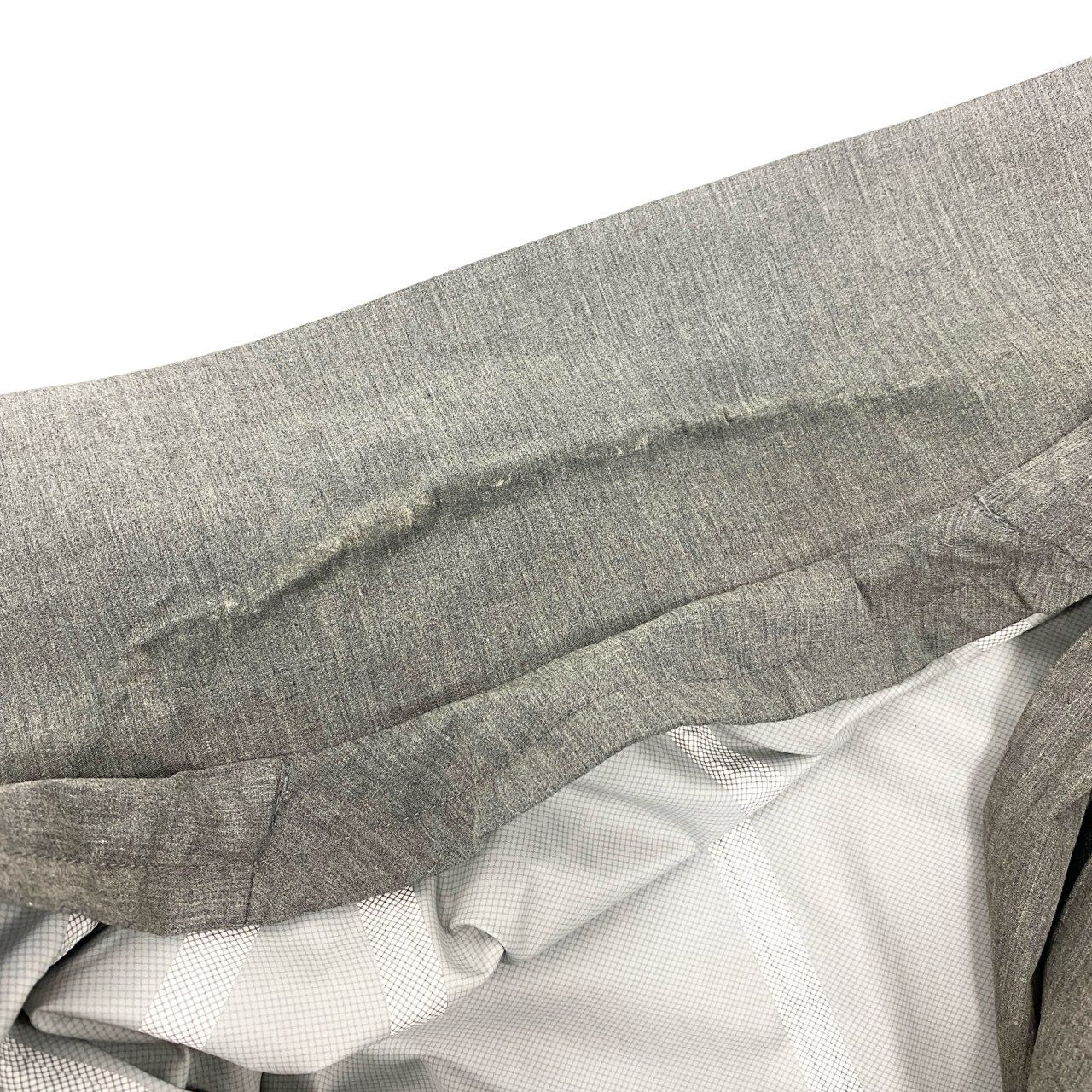 45h26 DESCENTE PAUSE デサントポーズ LINER SOUTIEN COLLAR COAT ステンカラーコート フーディ ジャケット DOR-T8642 Sサイズ グレー メンズo07t