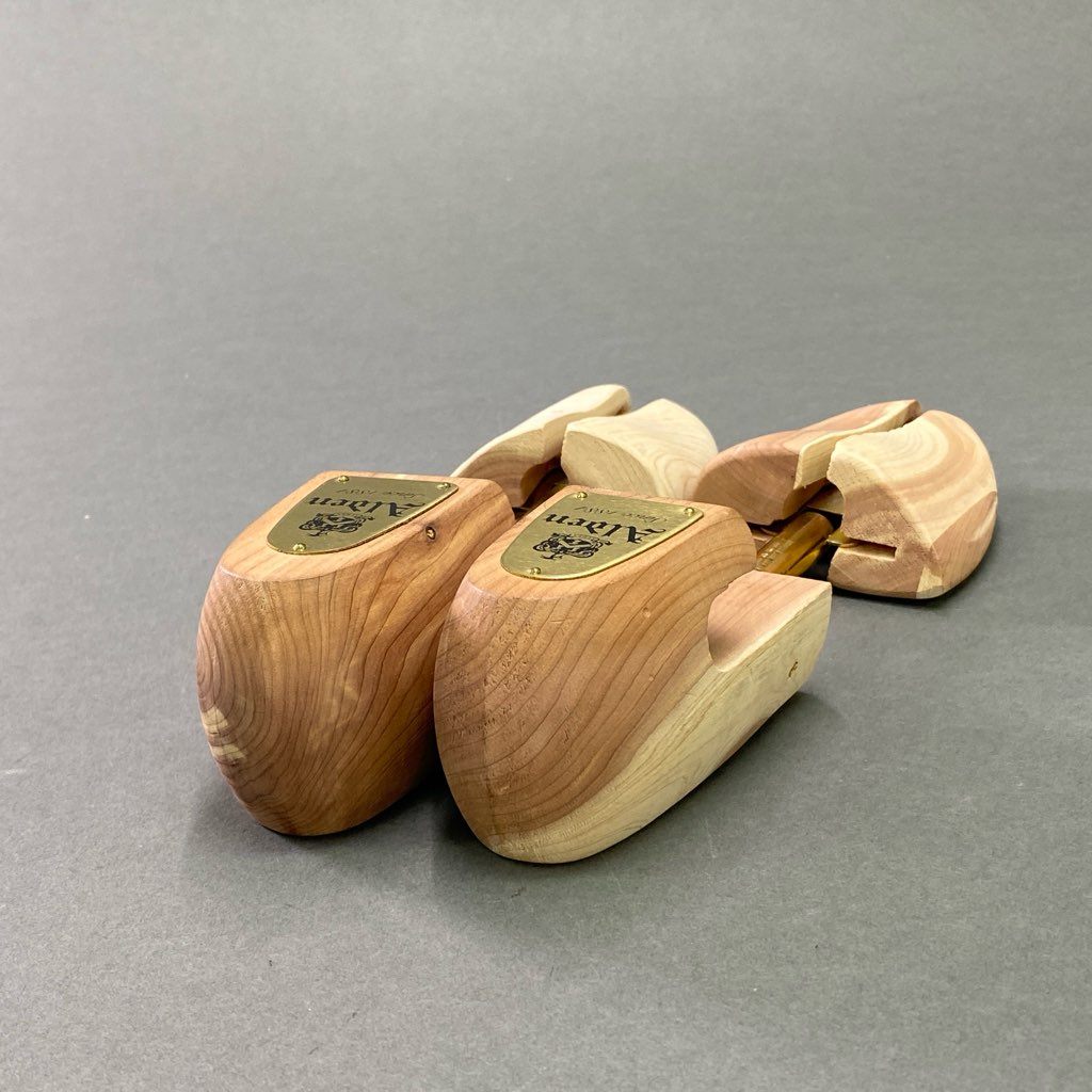 1d8-2 Alden オールデン USA製 シューツリー 全長約30cm ナチュラル 木製 シューズキーパー ビジネス