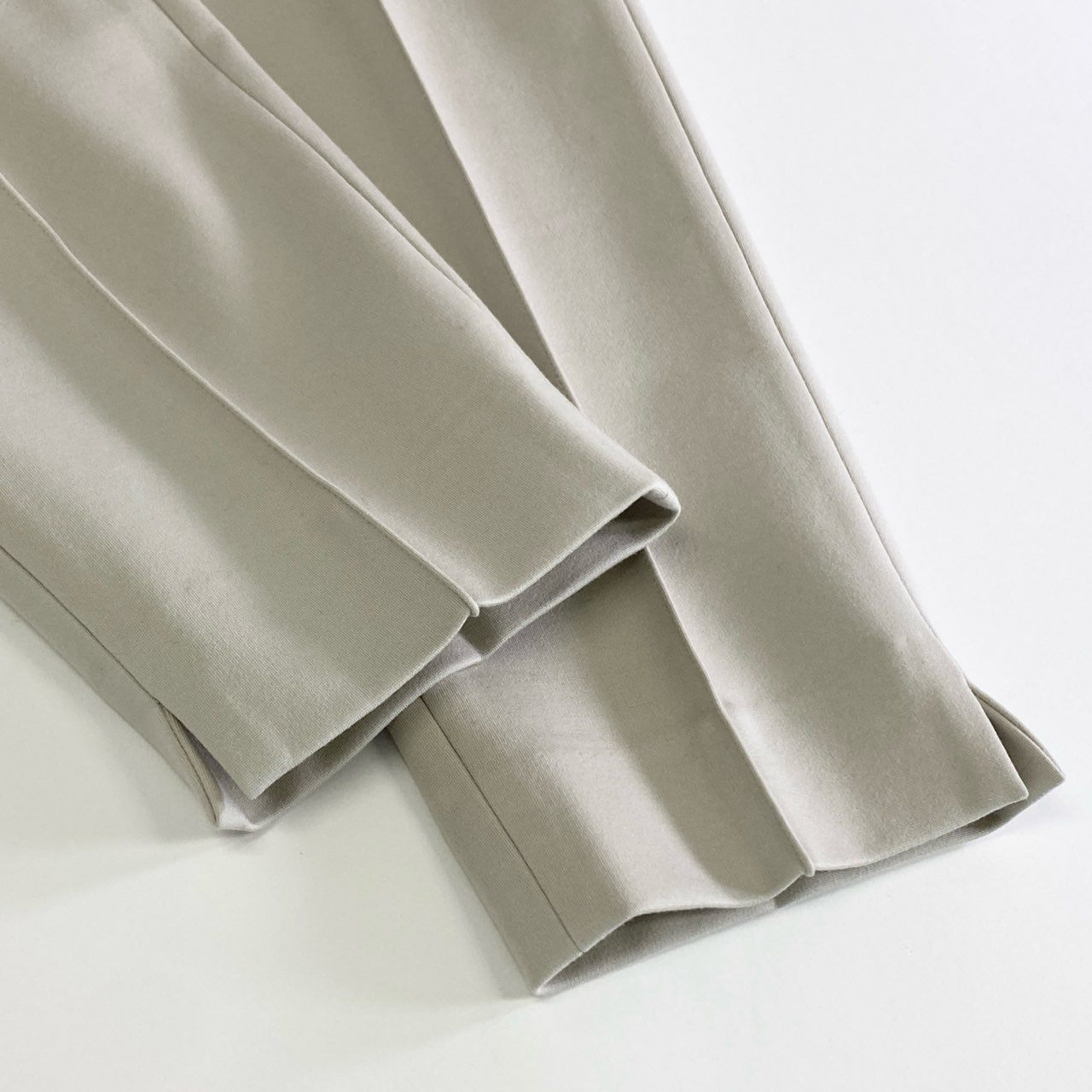 58j18 DOROTHEE SCHUMACHER ドロシーシューマッハ セットアップ ジャケット パンツ ボトムス レイヤードデザイン 1 ベージュ