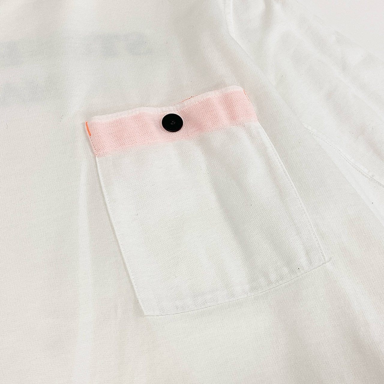 19g28 STONE ISLAND ストーンアイランド 長袖Tシャツ ロングスリーブカットソー トップス バックロゴ サイズL ホワイト コットン100 メンズ 紳士服