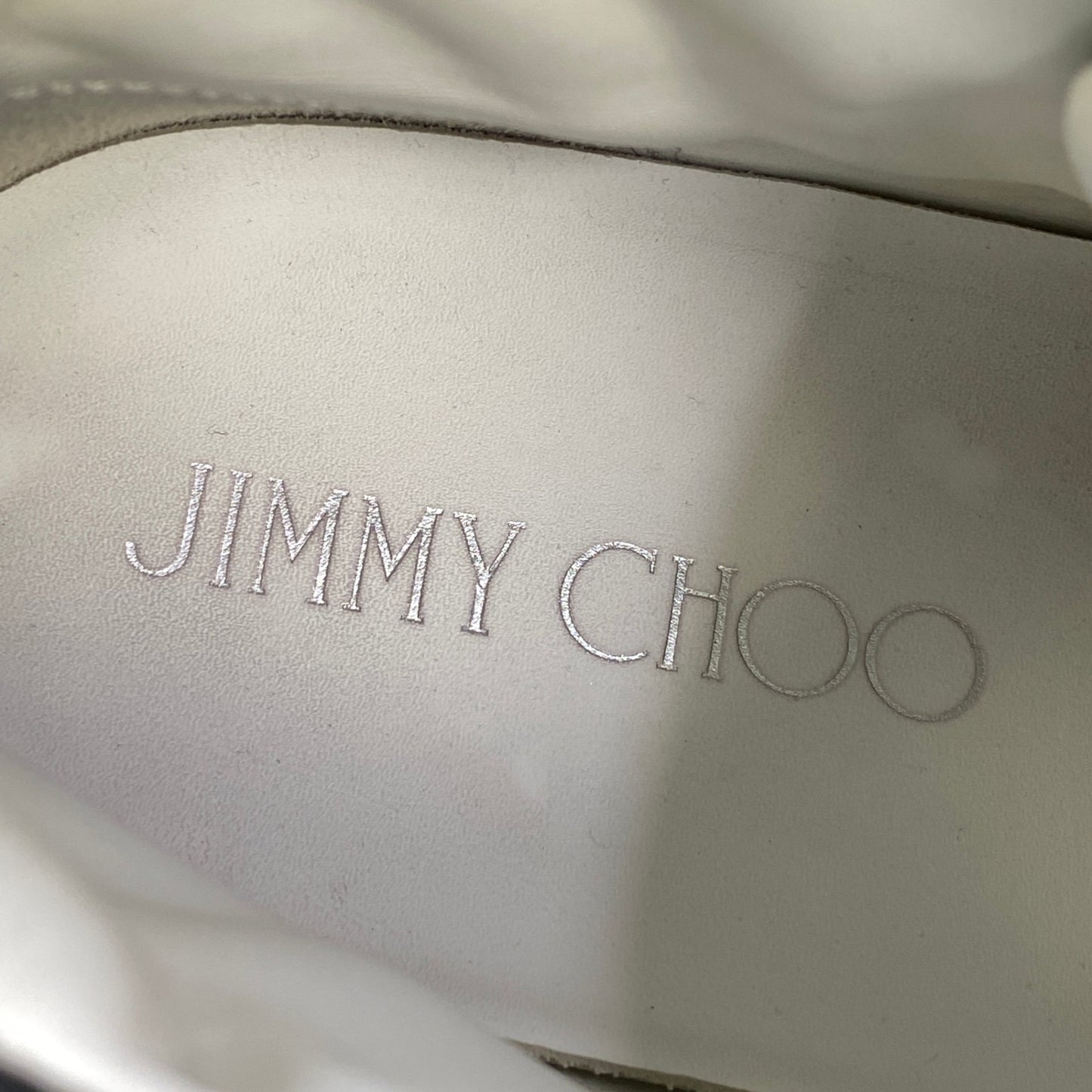2g29 JIMMY CHOO ジミーチュウ JCロゴ ハイカット レザースニーカー 42 ブラック Leather シューズ 紳士靴k02i