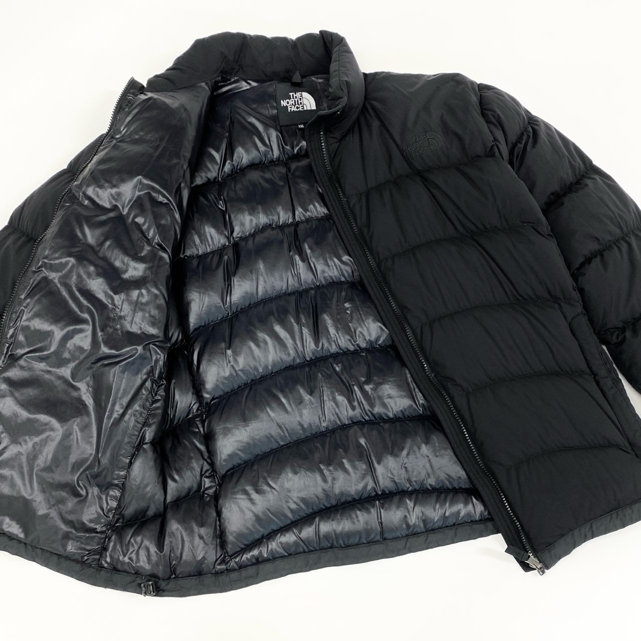 38f9 THE NORTH FACE ザ ノースフェイス ND91648 アコンカグア 軽量ダウンジャケット サイズXL ブラック メンズ アウトドア アウター