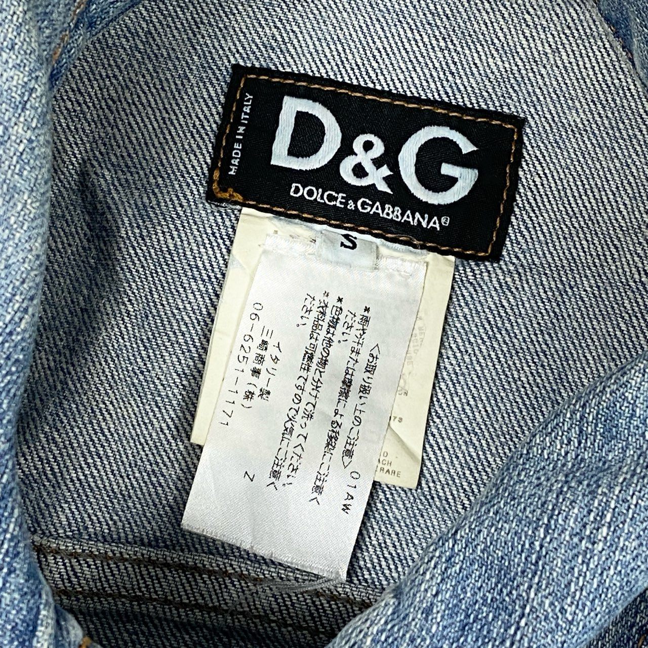 13f12 DOLCE&GABBANA ドルチェアンドガッバーナ デニムジャケット Gジャン ピンナップガールプリント サイズS ブルー コットン レディース 女性用
