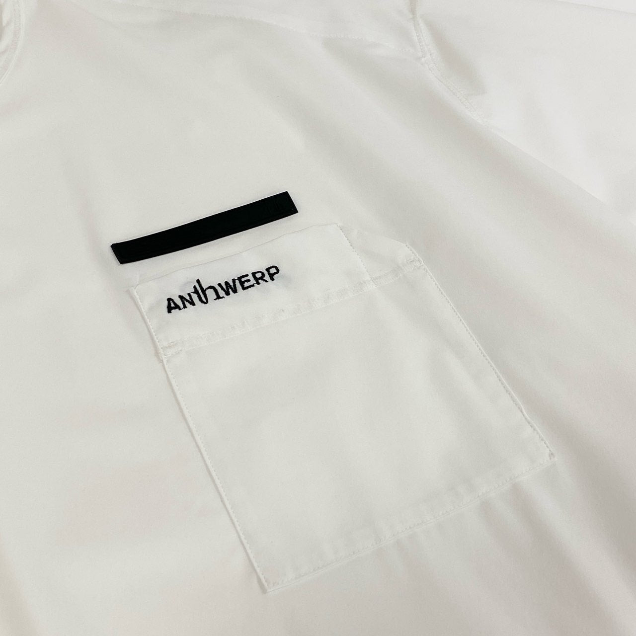 61g4 【美品】th Prodcuts TARO HORIUCHI 半袖Tシャツ ANTHWERP オーバーサイズシャツ サイズ2 ホワイト メンズ