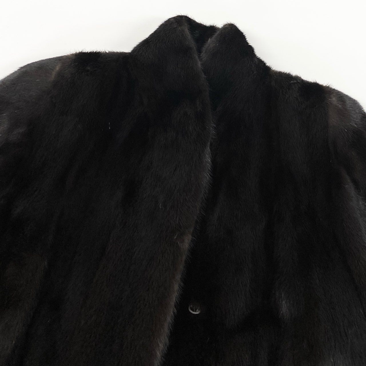 4i12 LANVIN ランバン BLACKGLAMA ブラックグラマ マホガニーミンク ミンクコート 毛皮コート ダークブラウン ミンクファー ロングコート レディースu02t