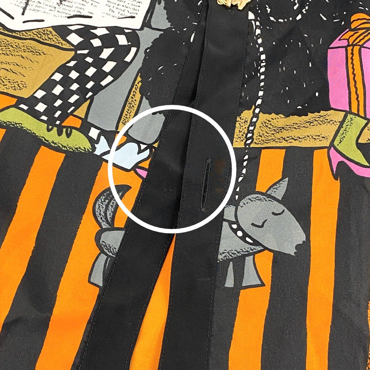 48e12 OLLEBOREBLA アルベロベロ オレボレブラ チュニックワンピース シャツワンピース トップス マルチカラー ポリエステル100% レディース