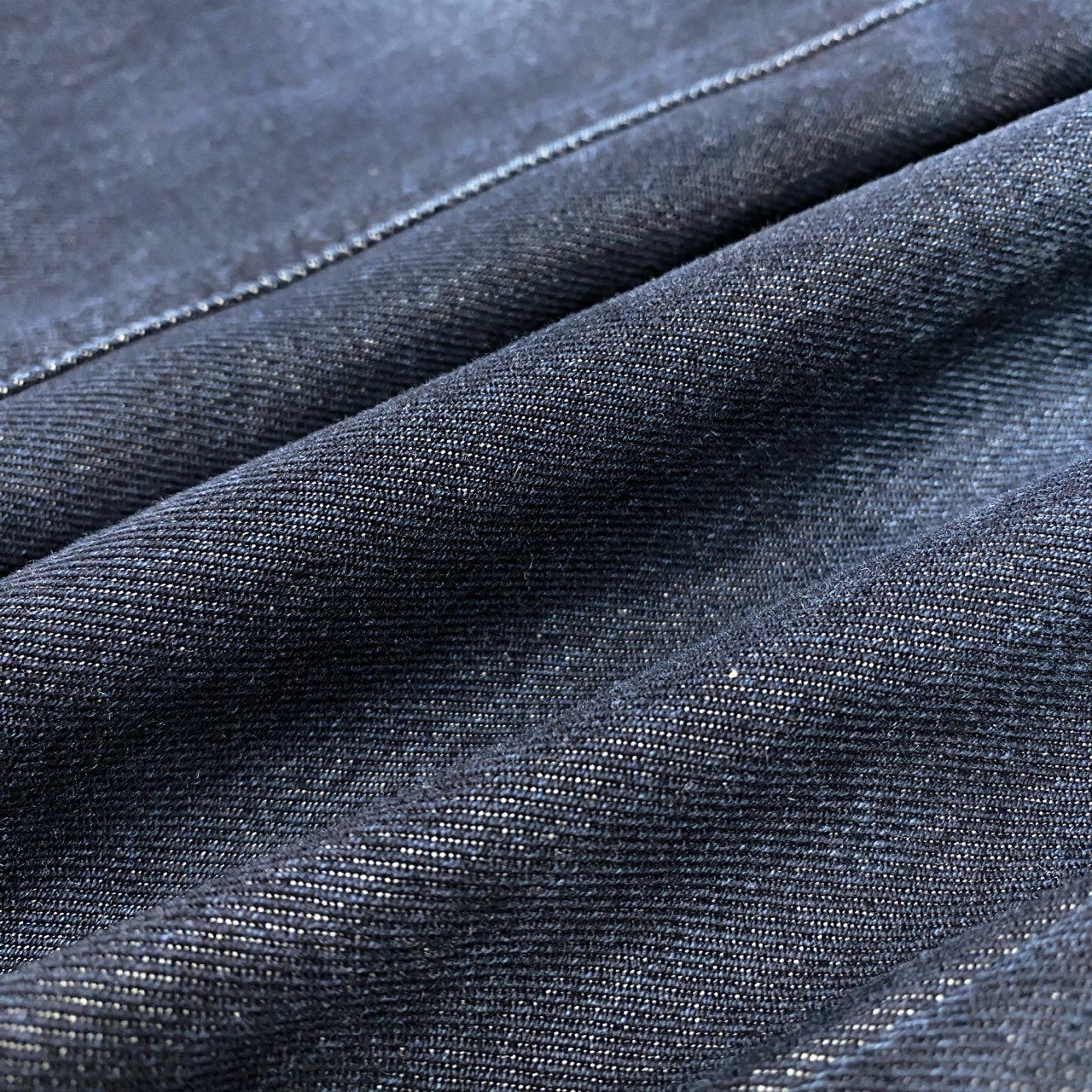 Ca28 CHANEL シャネル P52309 2016 編み込みデザイン 裾ジップ付き デニムパンツ ジーンズ ボトム サイズ36 インディゴ レディース パンツta1