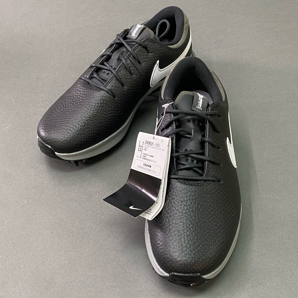 3d3 【未使用品】 NIKE ナイキ AIR ZOOM VICTORY TOUR 3 エアズーム ビクトリーツアー ゴルフシューズ DX9025-010 24.5cm ブラック GOLF スニーカー