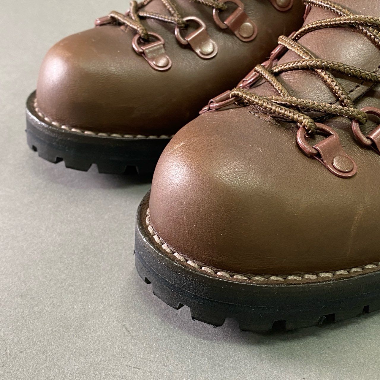 6d22 Danner ダナー マウンテンブーツ D-7006 8 1/2 ブラウン レザー MT. RIDGE LOW CRISTY シューズ アウトドア