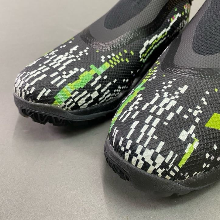 2d3 《未使用品》 adidas アディダス コードカオス レースレス グリッチ ゴルフシューズ 29cm ブラック スニーカー 箱付き