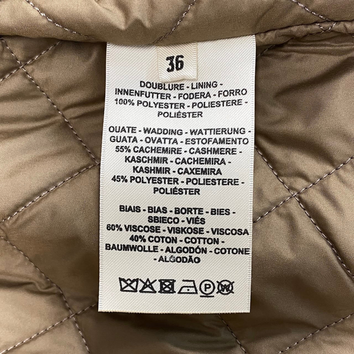 59i15 《未使用品》 HERMES エルメス 22AW Hモザイク サファリジャケット コート 2H0117DP 36 カーキ系 コットン ライナー ベルト付きu02t