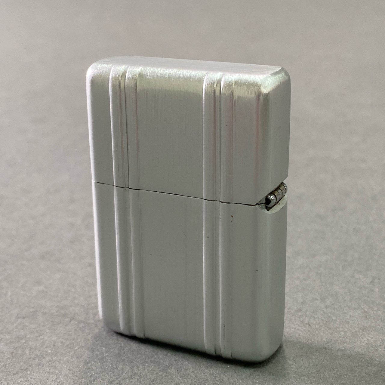 11f11 ZIPPO ジッポ × ZERO HALLIBURTON ゼロハリバートン オイルライター 喫煙具 シルバー 専用木製ケース付き