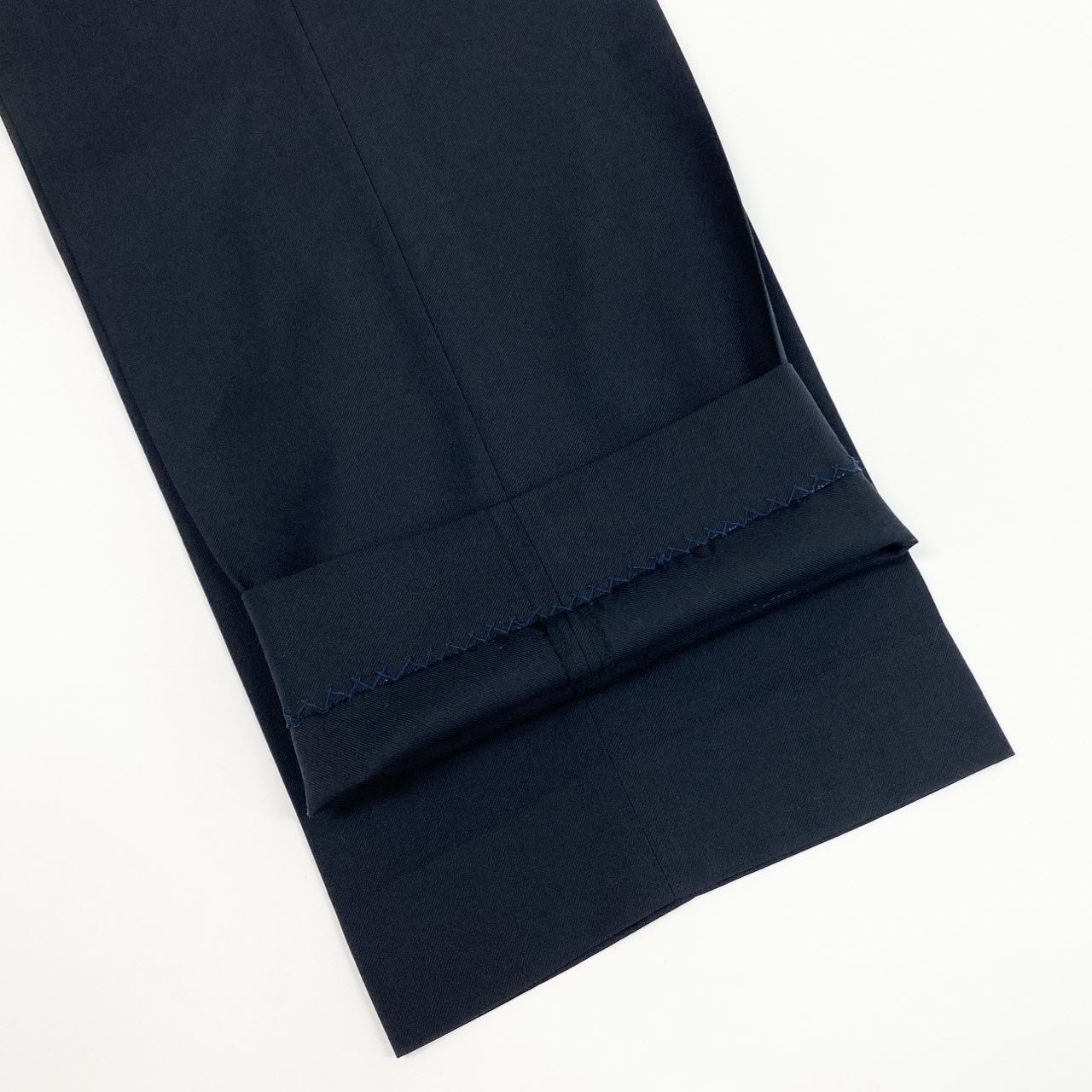 24i25 Christian Dior クリスチャンディオール ダブルスーツ セットアップ 裏地CDロゴ オールド サイズ101-91-180 ダークネイビー ウール メンズk02i