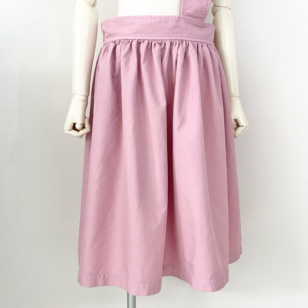 37e26 COMME des GARCONS COMME des GARCONS コムデギャルソンコムデギャルソン コムコム エステルワンショルダースカート RB-A003 サイズXS ピンク ポリエステル100% レディース AD2017