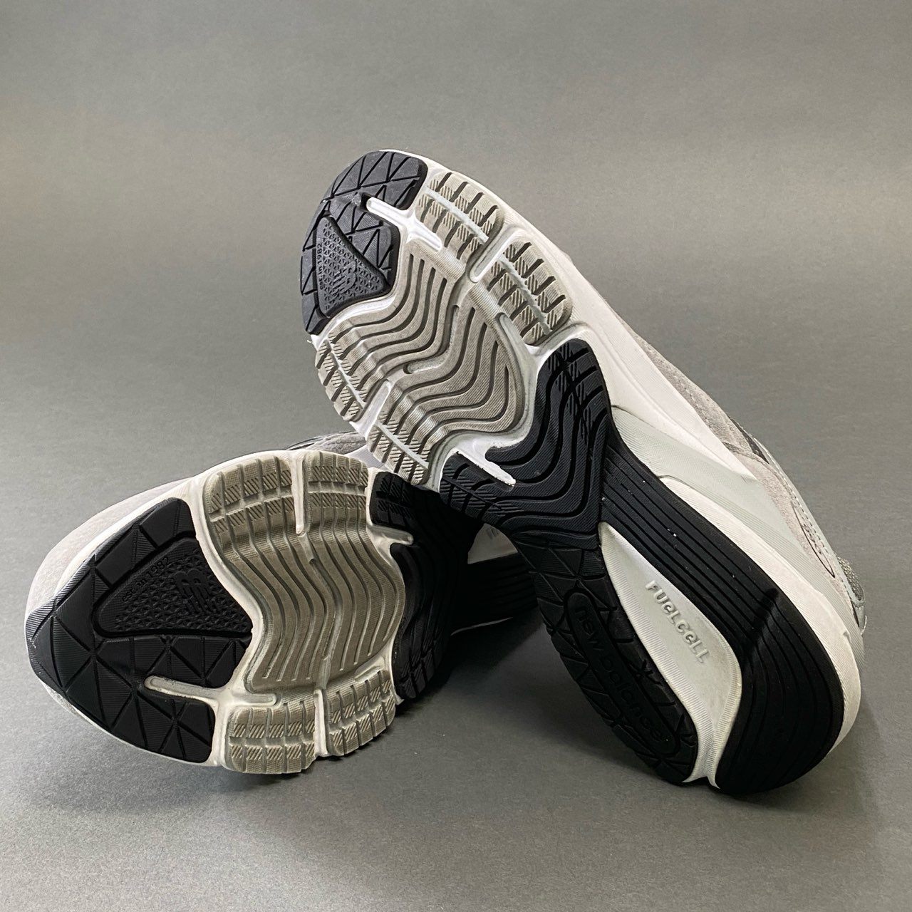 1g8《美品》 new balance ニューバランス USA製 990 V6 スニーカー M990GL6 25cm グレー レザー シューズ