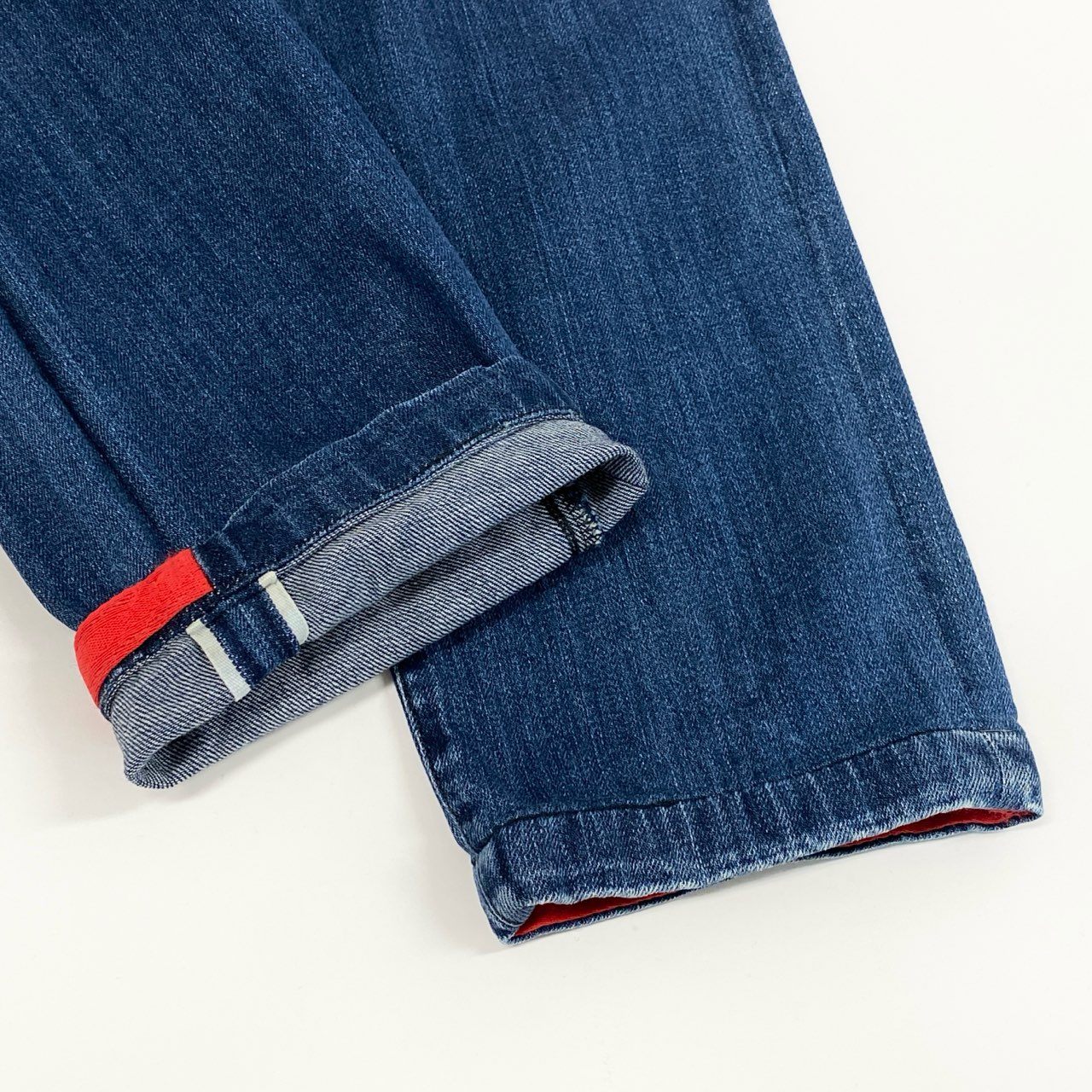 25f14 Kiton NAPOLI キートン キトン デニムパンツ ジーパン 5ポケットパンツ ボトムス サイズ32 インディゴブルー コットンポリウレタン メンズ イタリア製