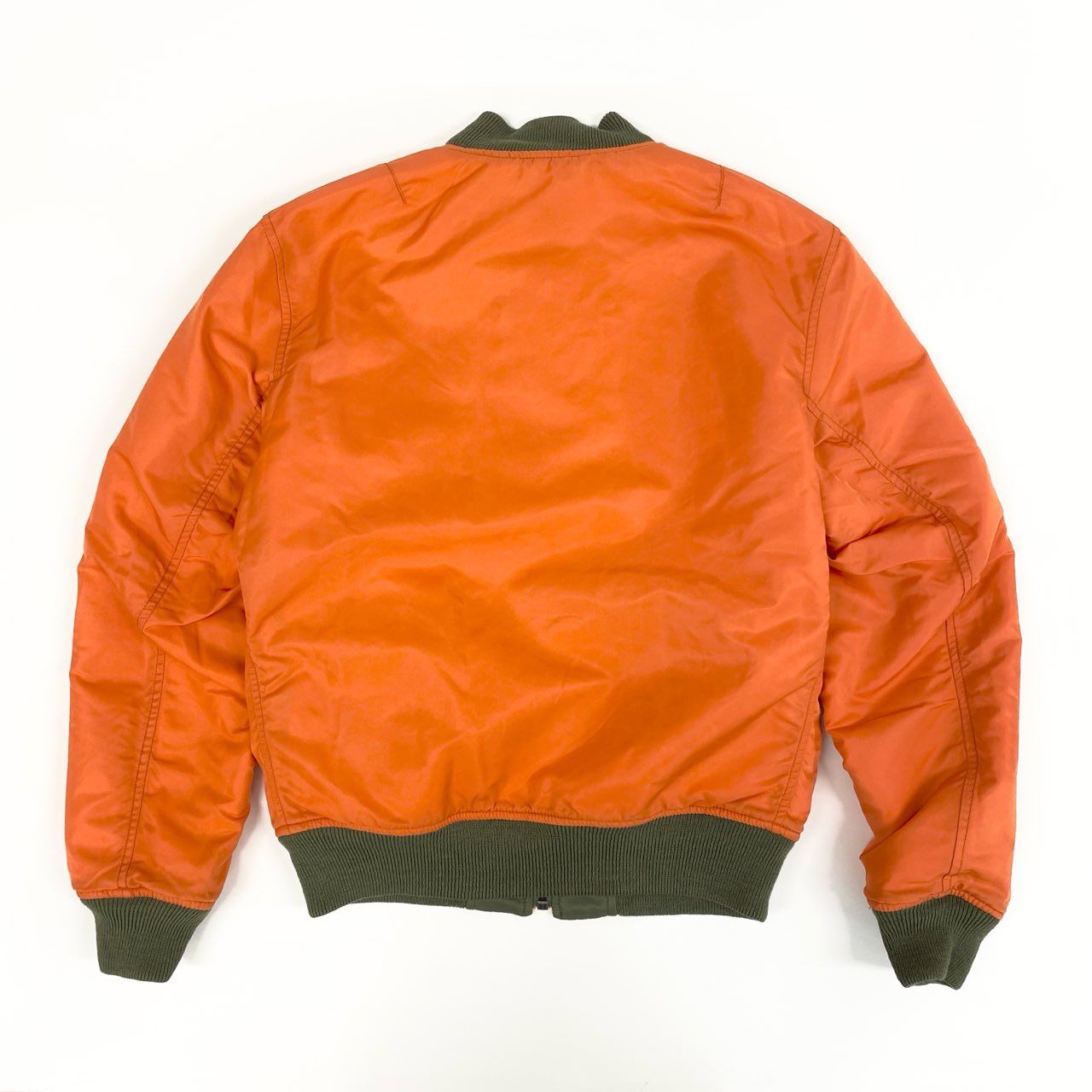 37i30 Polo by Ralph Lauren ポロバイラルフローレン MA-1 フライトジャケット ボンバージャケット リバーシブル 710716250001 Sサイズ カーキ オレンジ メンズo07t