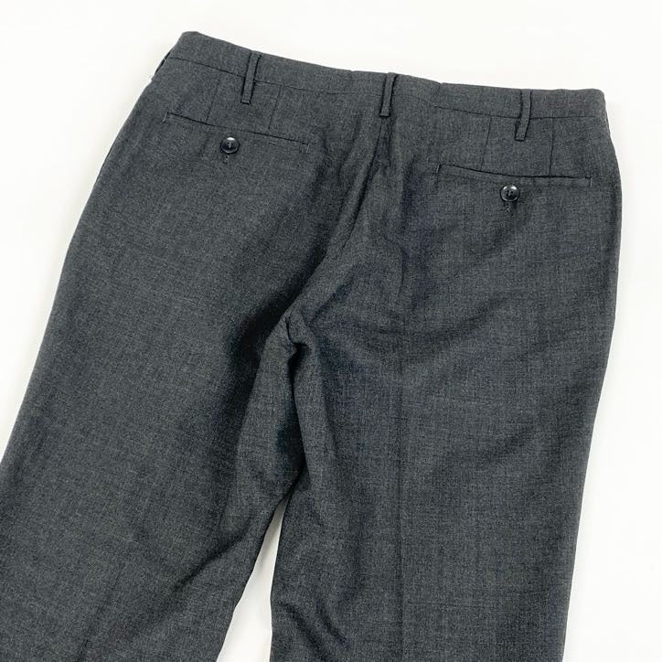 33g23 Rota ロータ ボトムス ウールパンツ フォーマル スーツ スラックス イタリア製 メンズ 男性用 48 グレー