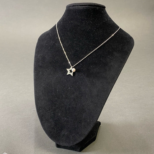 g29 SWAROVSKI スワロフスキー スターパール ネックレス シルバー ラインストーン アクセサリー ラグジュアリー