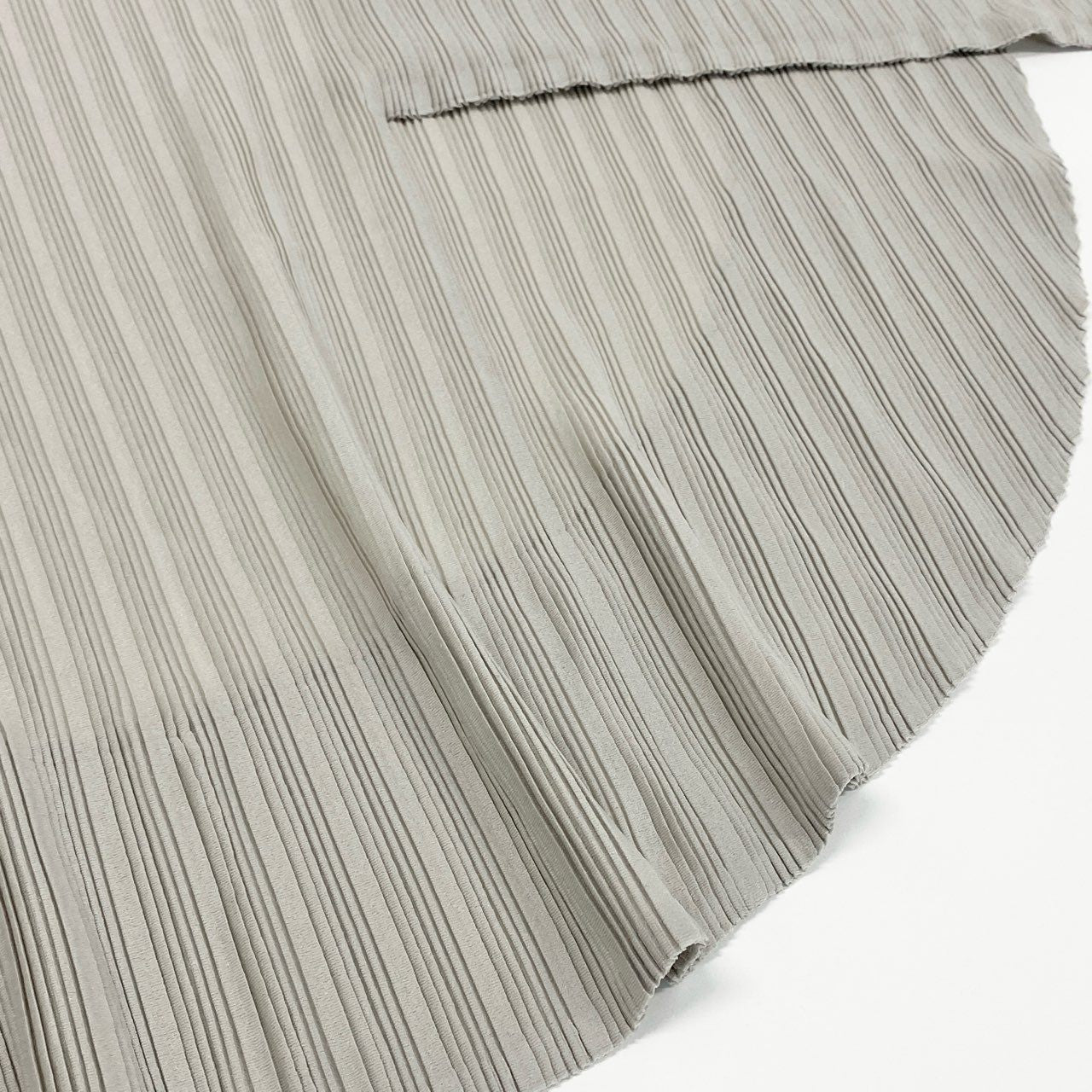 46e9 PLEATS PLEASE プリーツプリーズ イッセイミヤケ ショールカラー 変形カーディガン 羽織り サイズ03 ライトグレー レディース 女性用 トップス