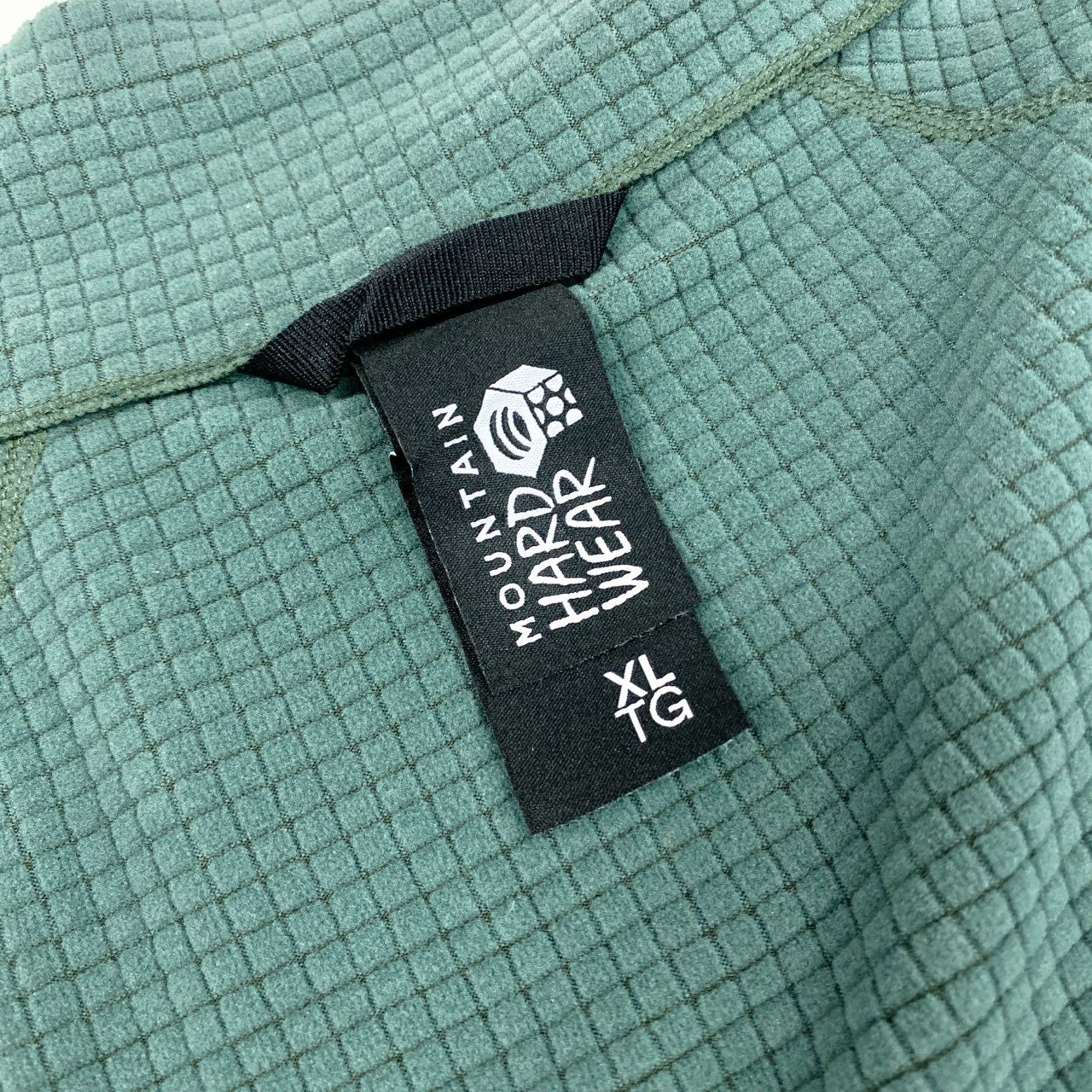 55h25 Mountain Hardwear マウンテンハードウェア Power Grid パワーグリッド フリースジャケット 大きいサイズ 221 OE2636 XLサイズ グリーン メンズo07t