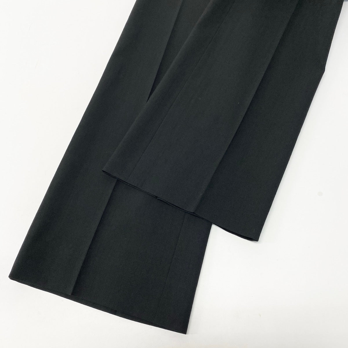 55e19 EMPORIO ARMANI エンポリオアルマーニ セットアップスーツ シングルスーツ フォーマル ビジネス サイズ36 ブラック レディース 女性服u02t