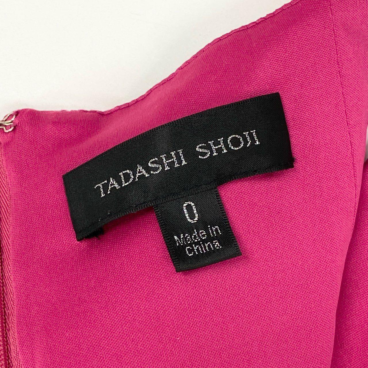 81h7 TADASHI SHOJI タダシショージ ノースリーブワンピース 膝丈ワンピース 花柄 バラ タイトスカート 0 ホワイト マルチカラー レディースk02i