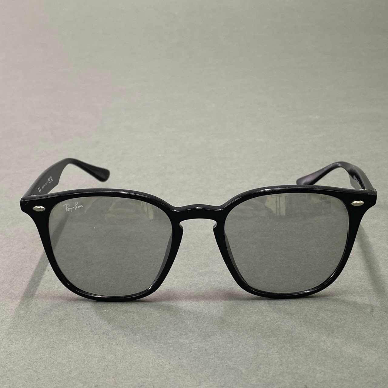 c21 Ray-Ban レイバン ウェリントン サングラス RB4258 クリアブラック アイウェア メガネ 眼鏡