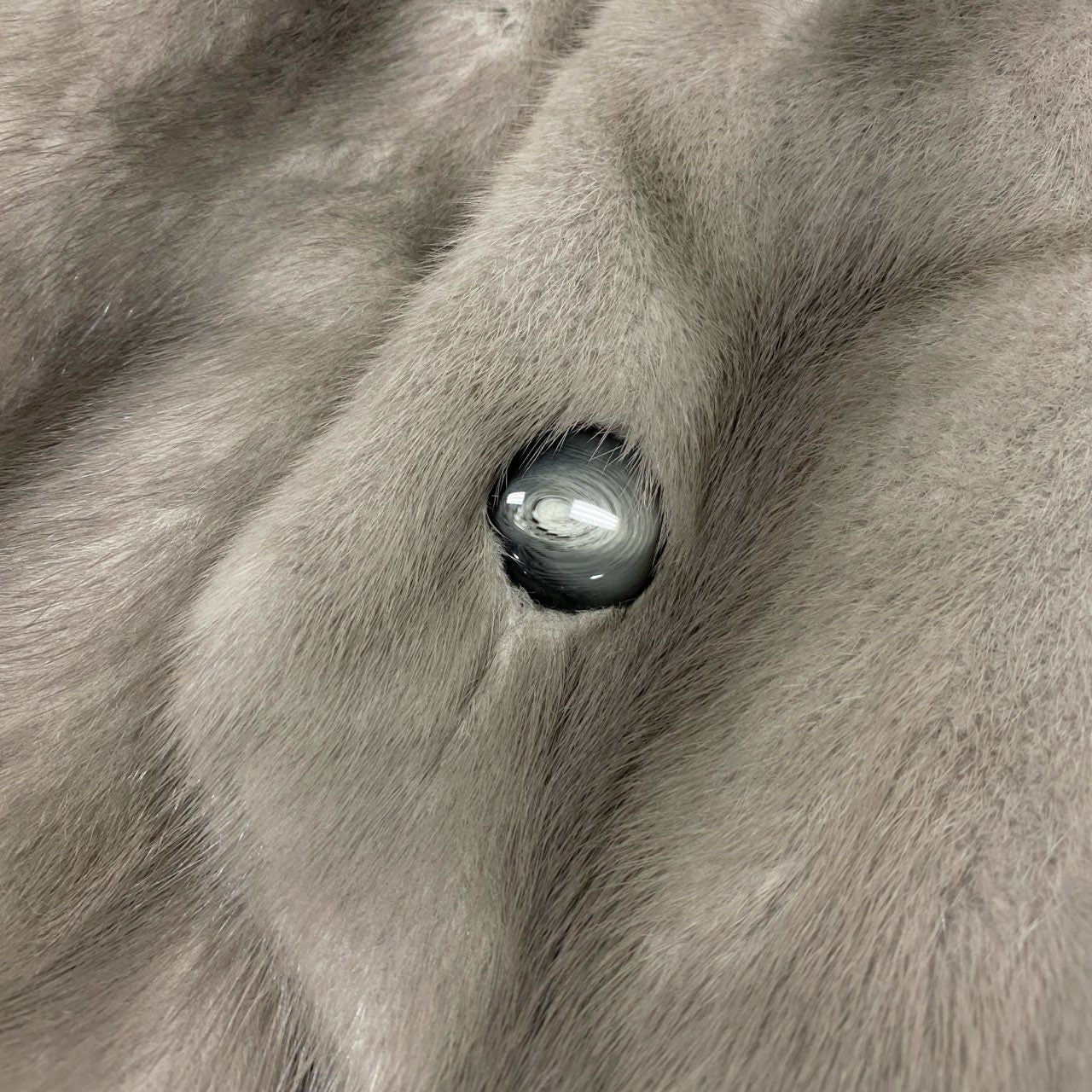 16j20 LANVIN ランバン SAGA MINK サガミンク サファイヤミンク 毛皮コート ミンクファー ファーコート グレー レディースk02i