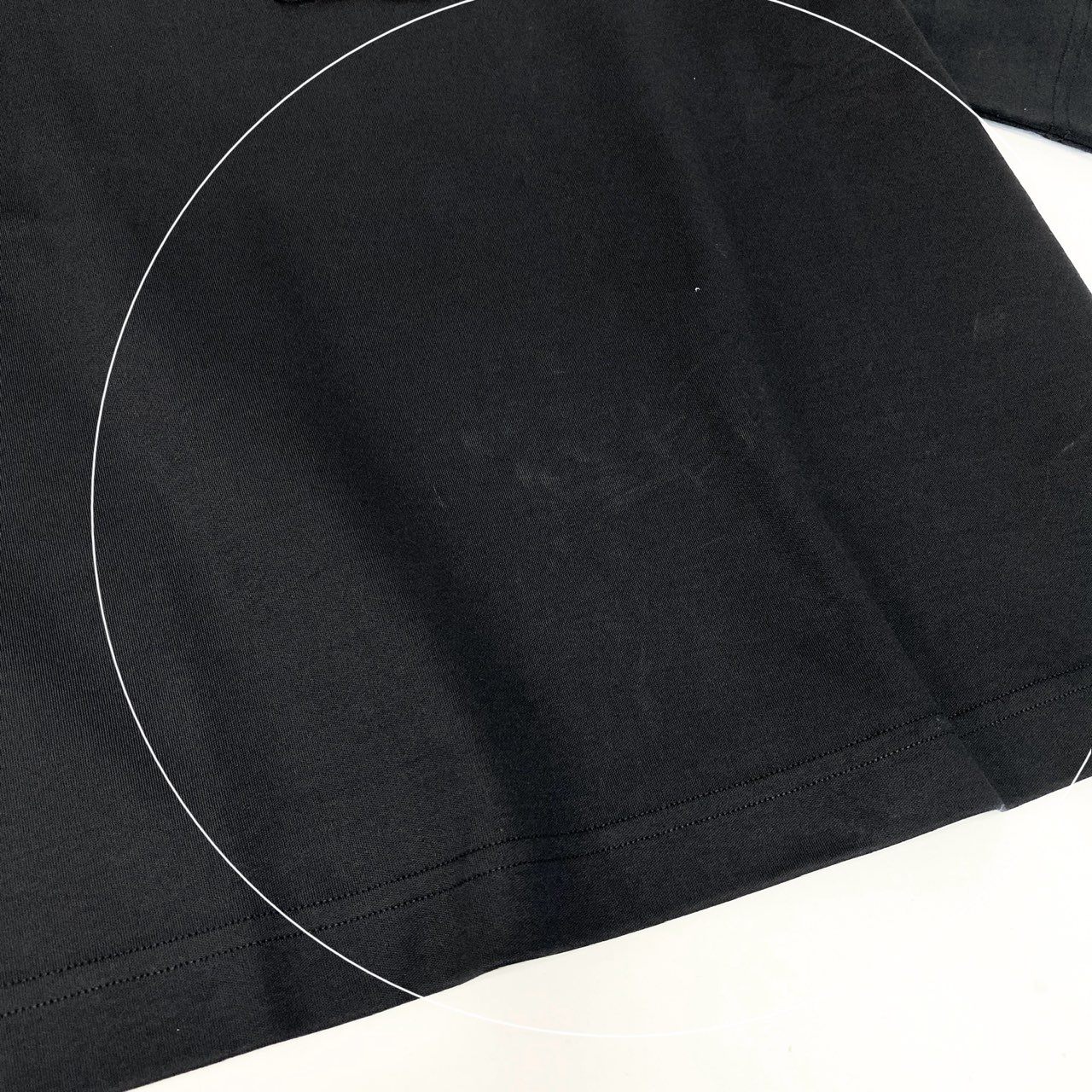 Ic5 《極美品》 DOLCE&GABBANA ドルチェアンドガッバーナ ビーズロゴ ドロップショルダー Tシャツ Embroidered Logo T-shirt サイズXS ブラック D&Gt18r