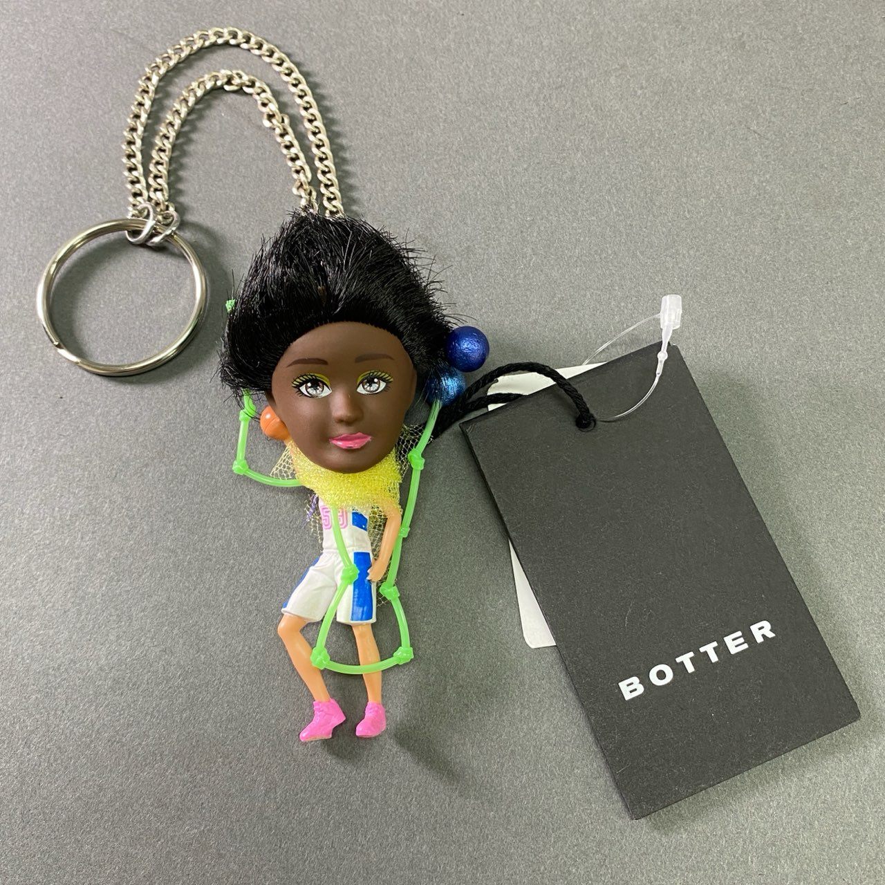 l12 《未使用》定価¥75,900 BOTTER ボッター DANIELVON WEINBERGER SMALL KEYCHAIN トイキーチェーン TOYS キーホルダー タグ付き