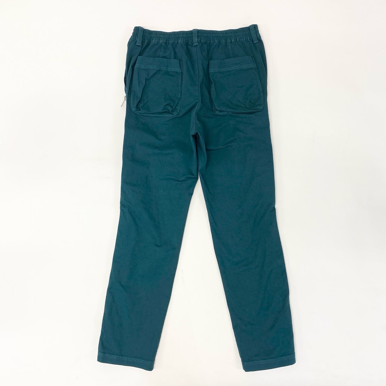 73j28 《新品保管品》 UNDERCOVERISM アンダーカバーイズム 23ss Dリング サイドジッパー コットンパンツ ボトムス ウエストゴム U11C4502-2 サイズ4 ダークグリーンo07t