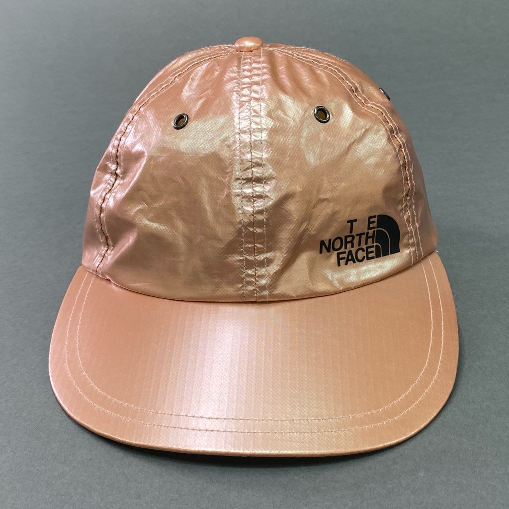 d5 Supreme シュプリーム THE NORTH FACE ザノースフェイス Metalic Cap 6-Panel Cap コラボ ユニセックス Free ピンクゴールド ナイロン100%