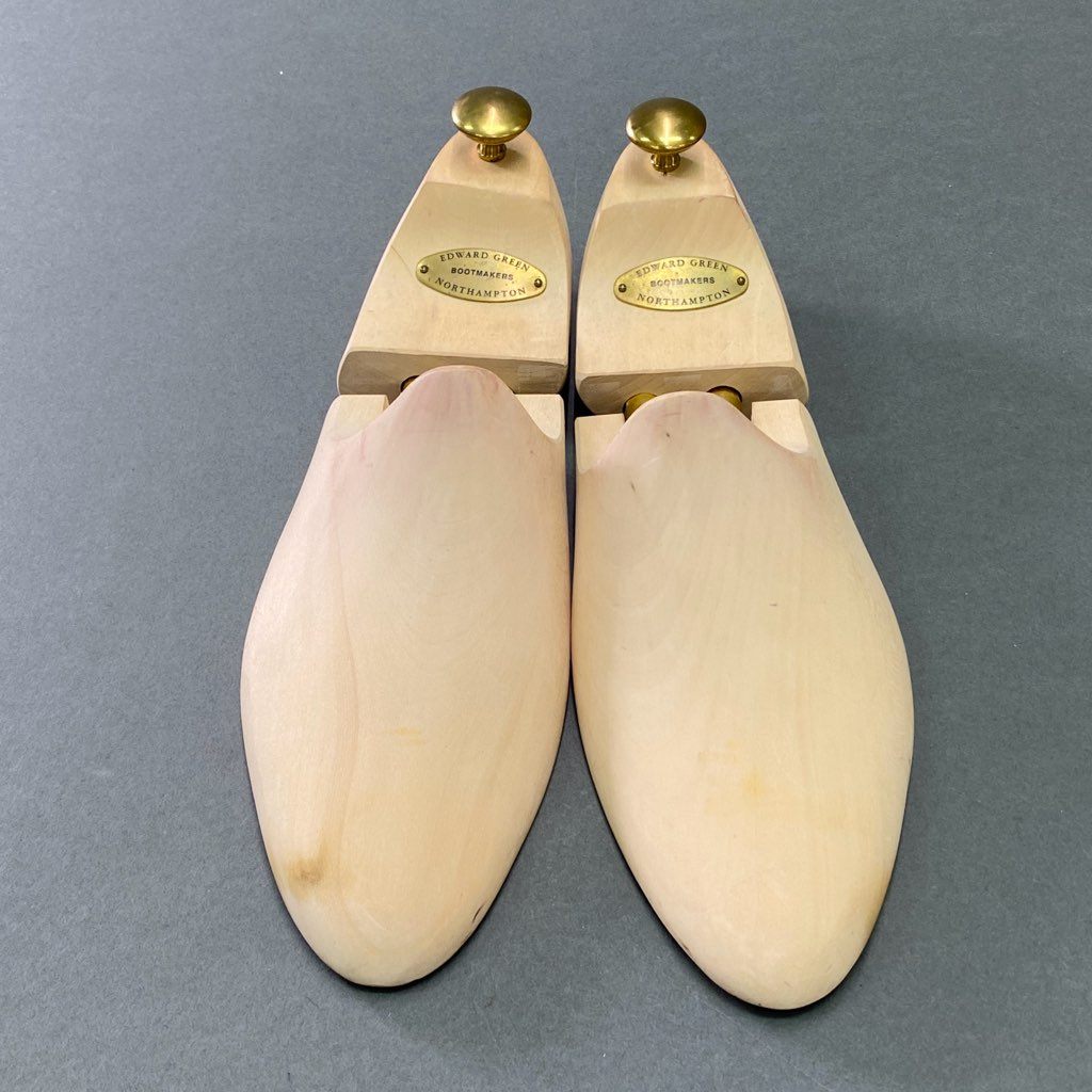 2d8-4 EDWARD GREEN エドワードグリーン ウッドシューツリー 全長約29cm ナチュラル 木製 シューズキーパー ビジネス
