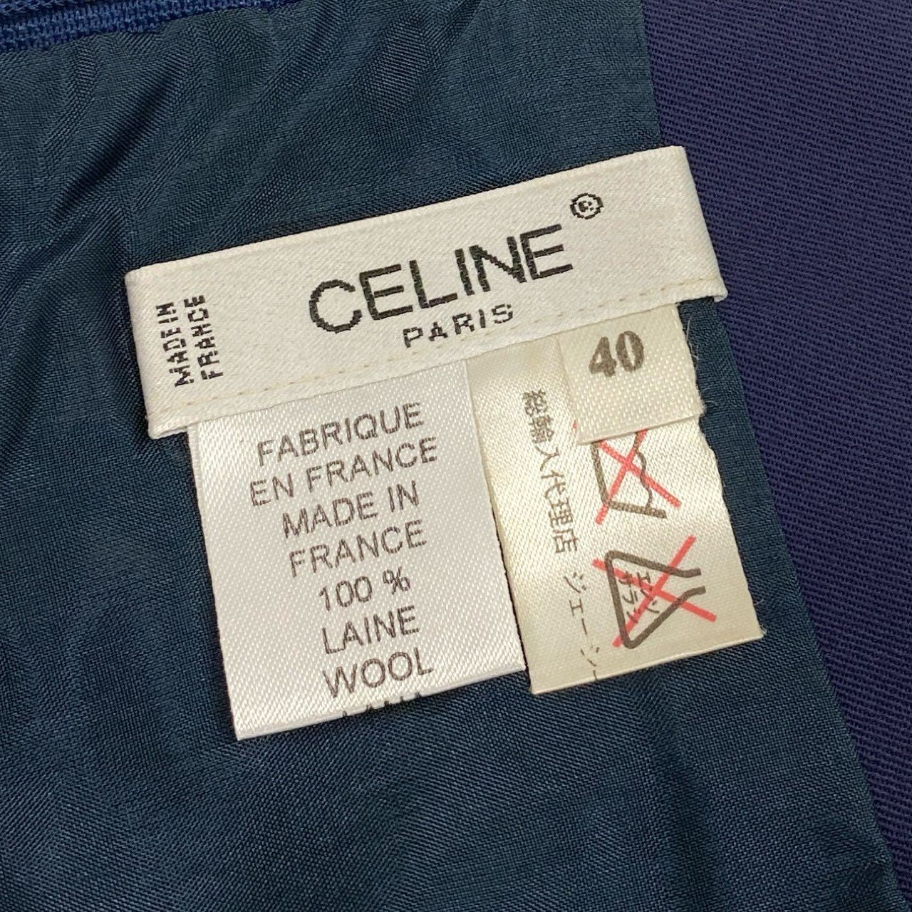 4a4 Vintage Celine ヴィンテージ セリーヌ Gold Hardware ゴールド金具 リングチェーン Skirt ひざ丈スカート Size 40 レディース 女性用k02i
