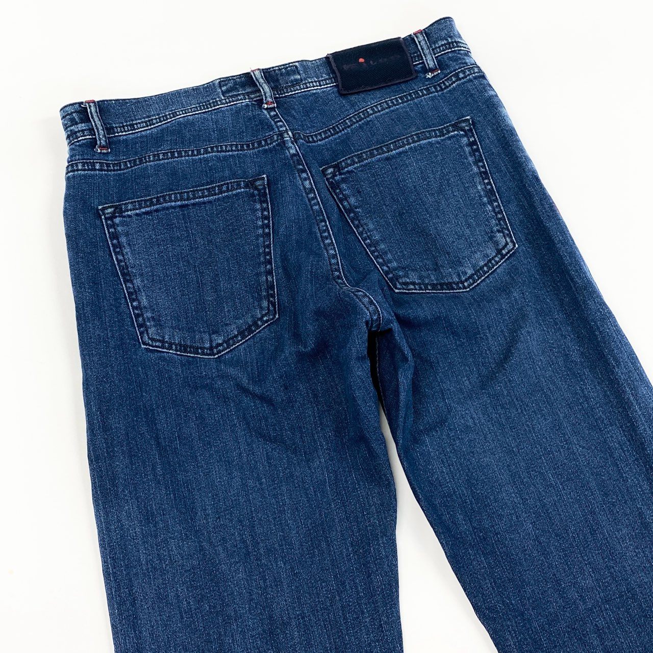 25f14 Kiton NAPOLI キートン キトン デニムパンツ ジーパン 5ポケットパンツ ボトムス サイズ32 インディゴブルー コットンポリウレタン メンズ イタリア製
