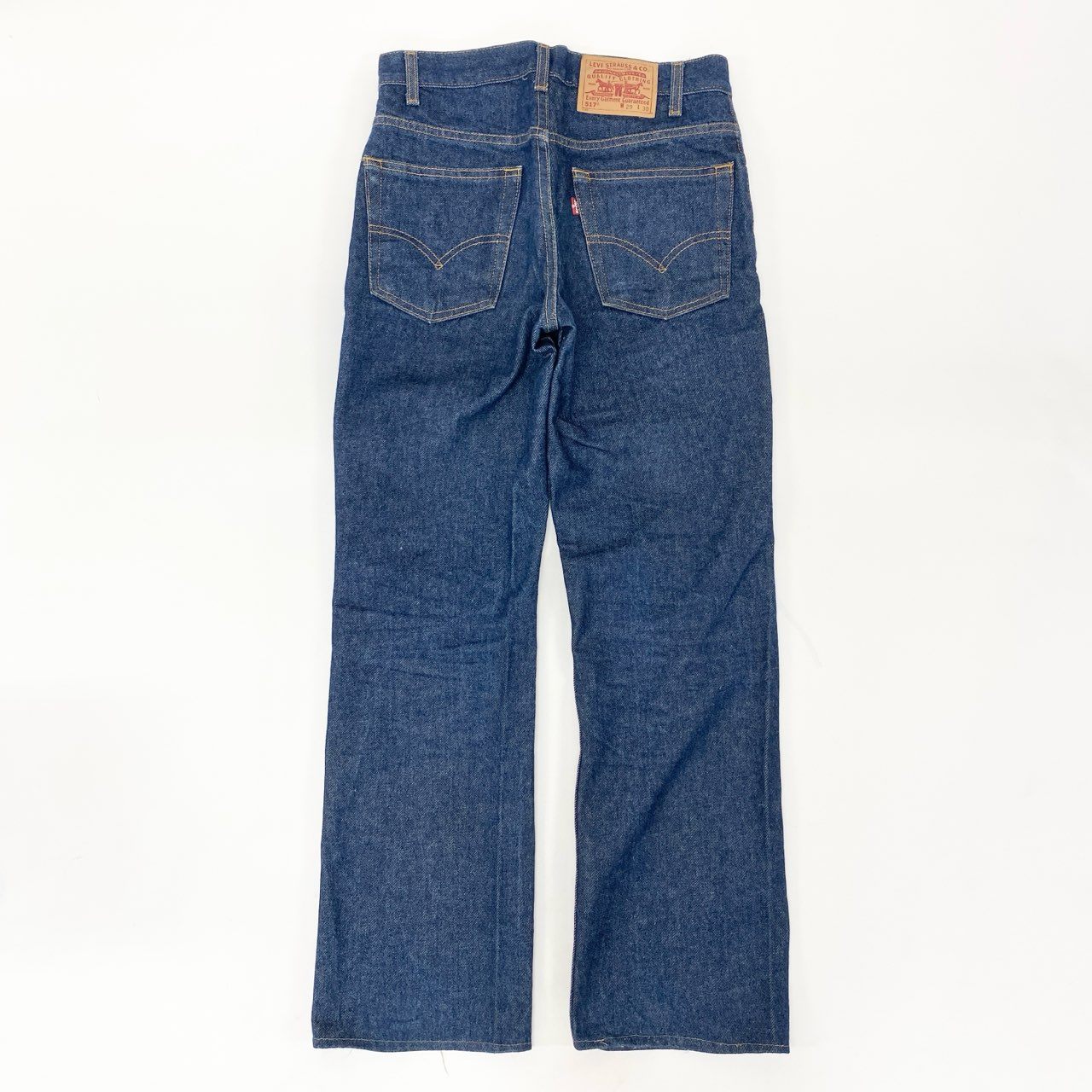 54h27 《VINTAGE》 00’s Levi’s リーバイス 517 フレアデニムパンツ ボトムス ジーンズ メキシコ製 411 W29 L30 インディゴブルー コットン メンズo07t