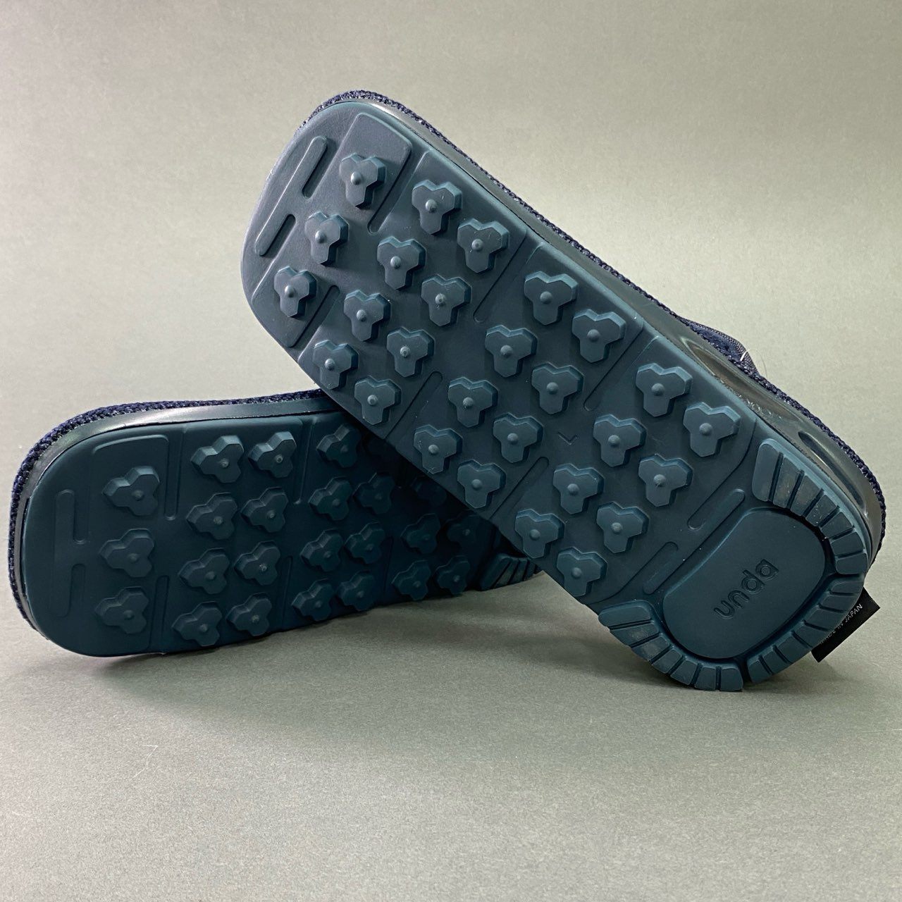 1l20 《新品未使用品》 Snow Peak スノーピーク × goyemon ゴエモン × relume レリューム 雪駄 トリプルネーム unda ウンダ 別注 L 26~29cm インディゴ オーガニックコットン エアソール 日本製 夏
