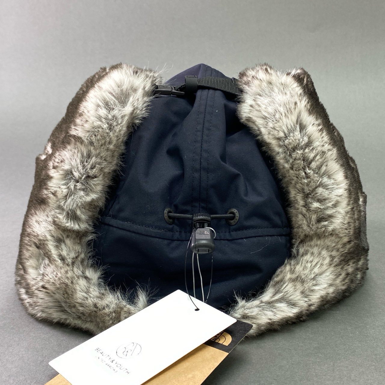 k6 【未使用】THE NORTH FACE ザノースフェイス NN4223 Insulation Bomber Cap ボンバーキャップ 帽子 サイズL-TNF ファーキャップ