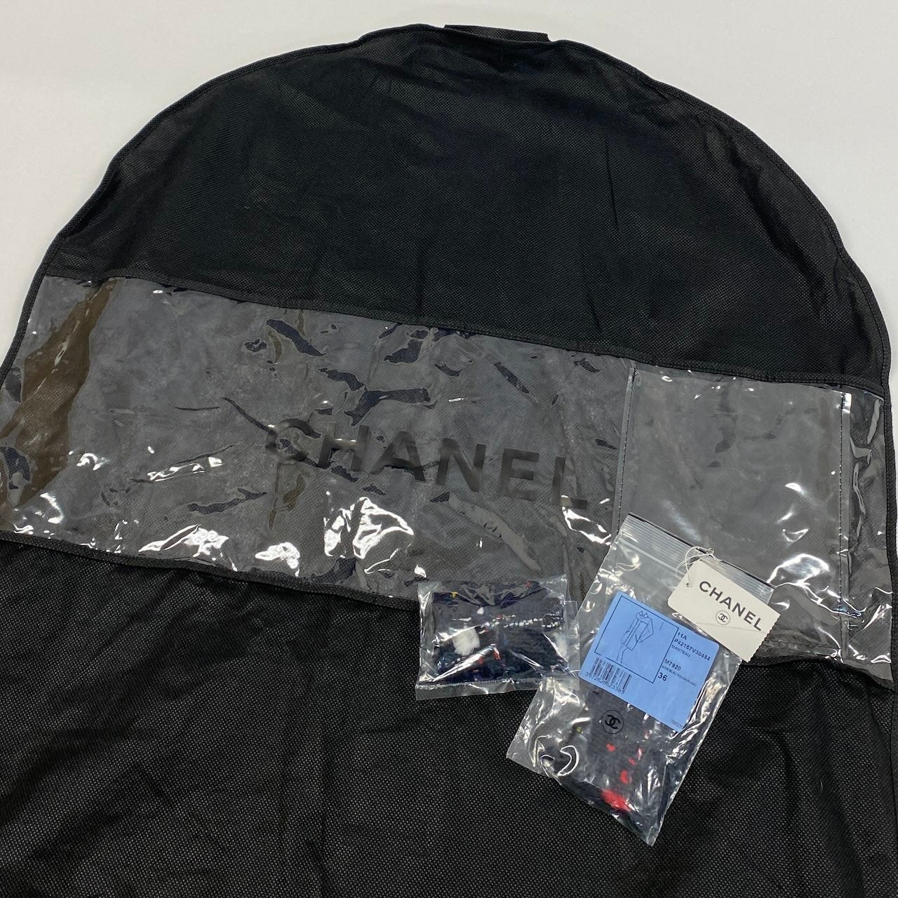 Cd2 《極美品》 CHANEL シャネル CCボタン ツイード ステンカラーコート CC Tweed Soutien Collar Coat P42157 サイズ36 ネイビー フランス製t18rt18r