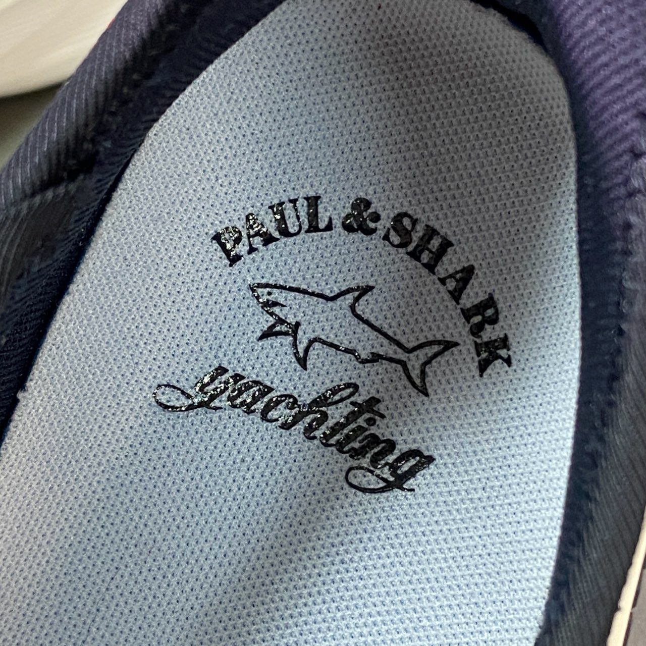 7j28 《未使用品》定価¥47,300 PAUL&SHARK ポールアンドシャーク Goblin Runner ゴブリンランナー ランニングシューズ スニーカー 23418004 25.5cm ネイビー トレーニング 速乾性◎ ストレッチ性◎